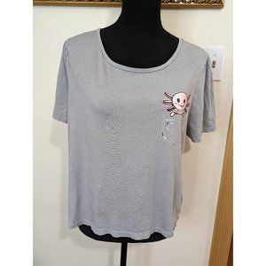Custom Wild Fable Axolotl Pocket Tee - Size XL